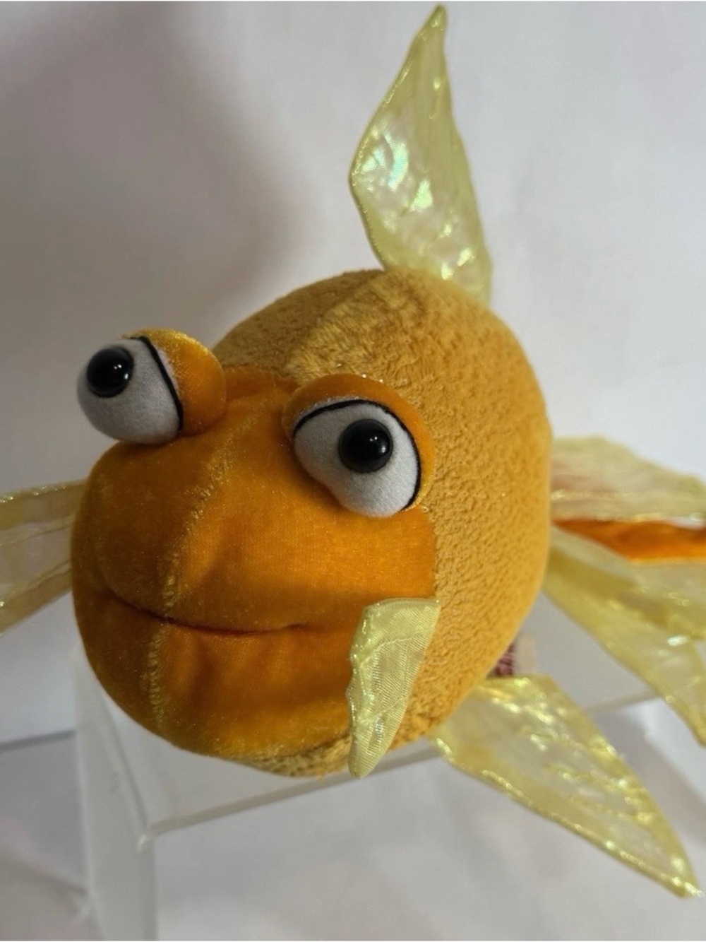 Ganz Webkinz Fantail Goldfish Plush Stuffed Animal Fish NO CODE